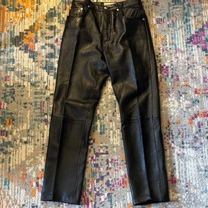 Banana Republic 100% Leather Pants